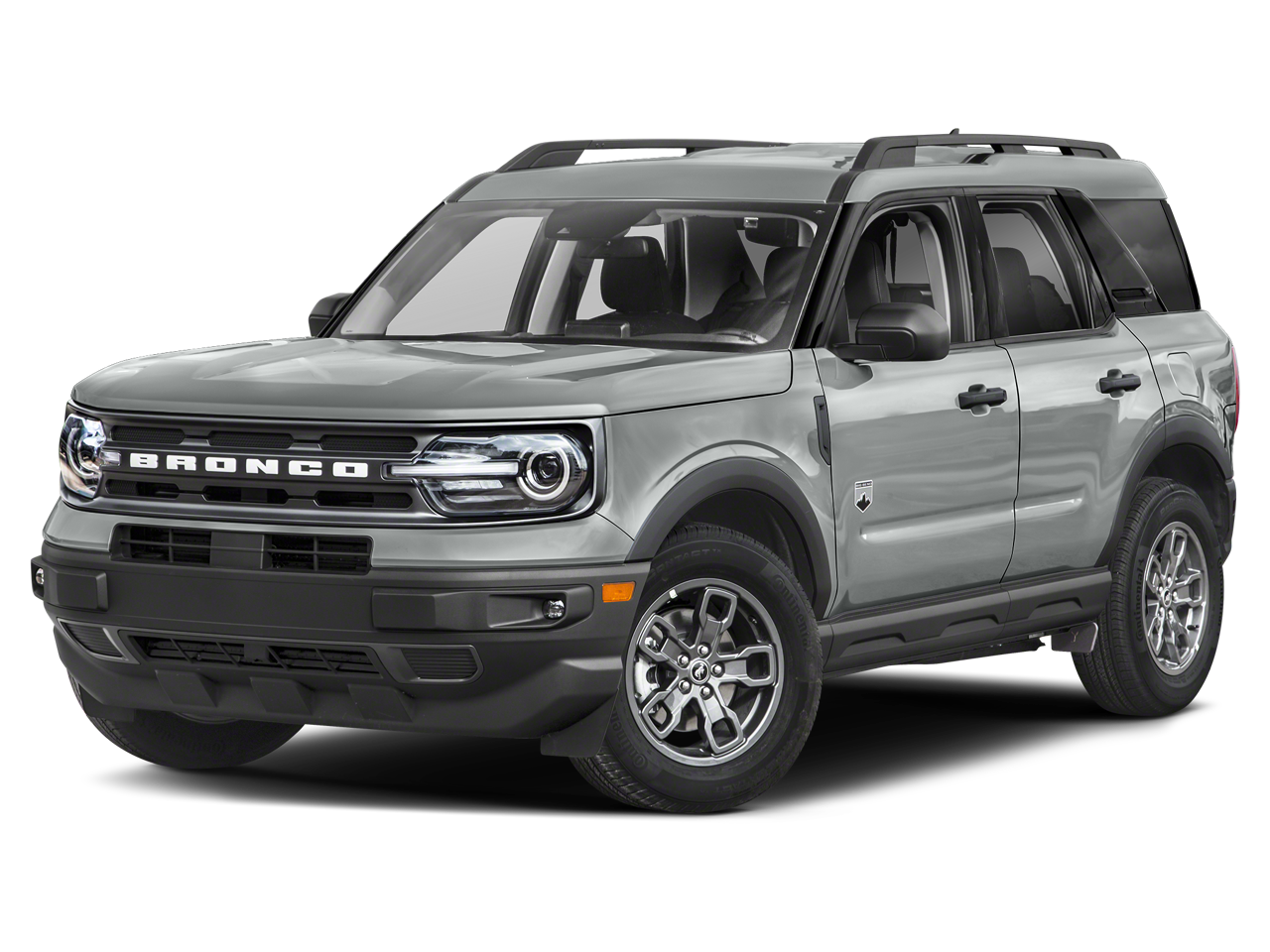 2023 Ford Bronco Sport Big Bend in Cactus — front three-quarter view