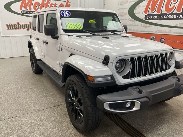 2025 Jeep Wrangler 4xe — rear three-quarter view