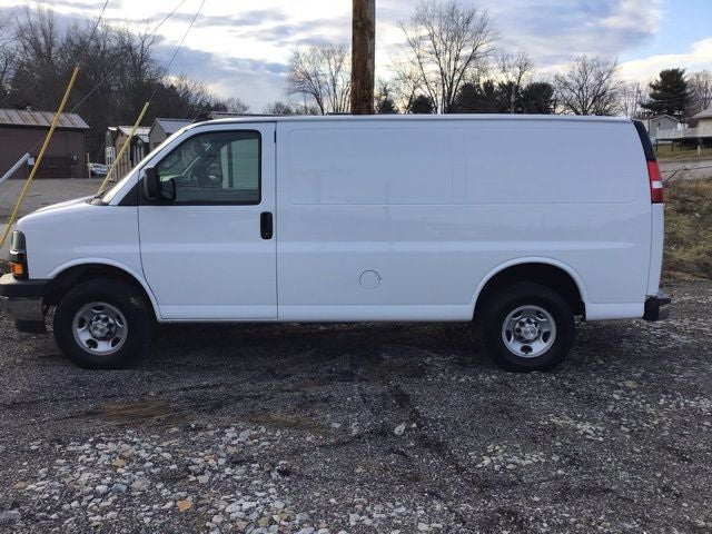 2024 Chevrolet Express Cargo RWD 2500 Regular Wheelbase WT in Summit White — front three-quarter view