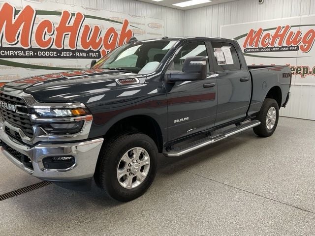 2026 RAM 2500 Big Horn Crew Cab 4x4 6'4' Box in Forged Blue Metallic — front three-quarter view