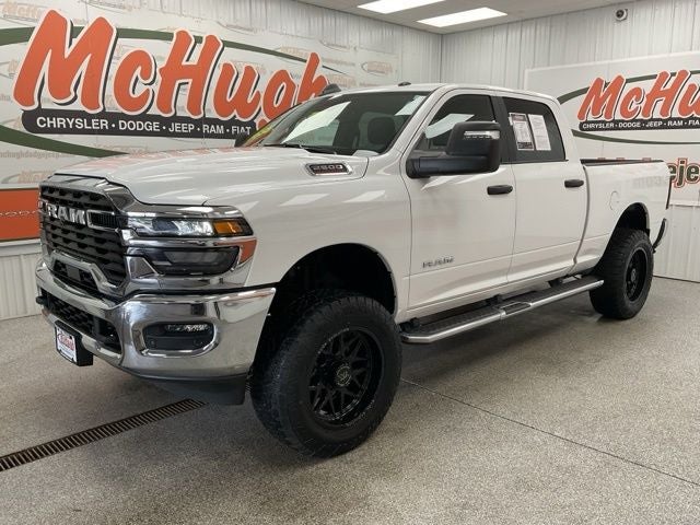 2026 RAM 2500 Big Horn Crew Cab 4x4 6'4' Box in Bright White Clearcoat — front three-quarter view